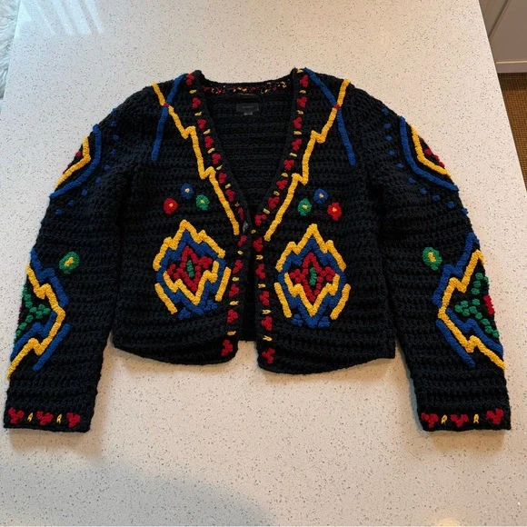 MOTHER Denim “In A Puff” Cardigan in Diamond In The Rough - Picture 9 of 15